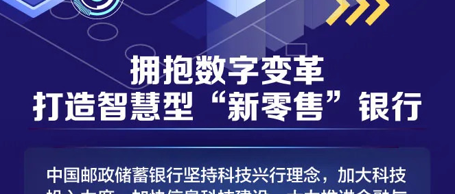 拥抱数字变革，邮储银行打造智慧型“新零售”银行